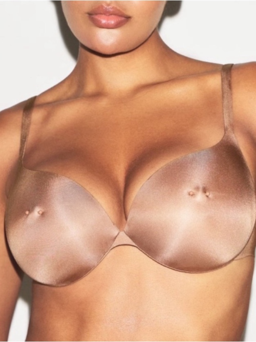 NWT Skims Ultimate Pierced Nipple Push-Up Bra